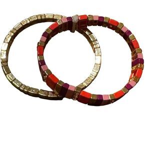In 34th Colorful Beaded Bracelet Set